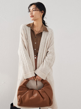 PALUOPO/帕罗绵羊毛女开衫ET23830Y-A