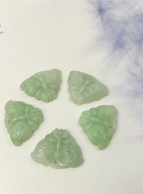 天然缅甸老坑翡翠蝴蝶挂件玉吊坠