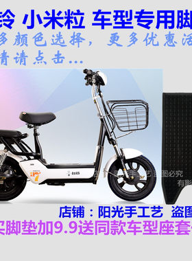 台铃TDT1027Z小米粒电动车脚垫