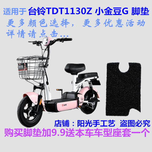 台铃TDT1130Z小金豆电车脚垫防水