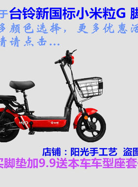 适用于台铃TDT1094Z小米粒G脚垫
