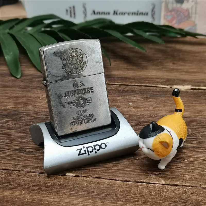 06年二手蚀刻镀银美国陆军徽章ZIPPO/芝宝