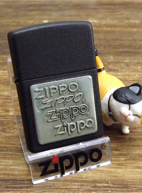 二手Zippo14年四代标贴章正品美国防风打火机原装进口