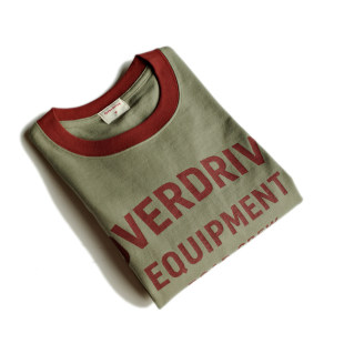 OVERDRIVE T撞色纯棉短袖 EQUIPMENT 复古Ringer 美式 过载商店