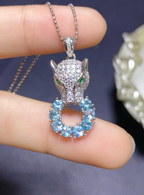 天然磷灰石吊坠超豪华超大气款式高品质高质量磷灰石 主石3*3mm