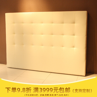 2000床头1800 皮艺床头1500 2000床头 现代风格 北京皮艺床头订制