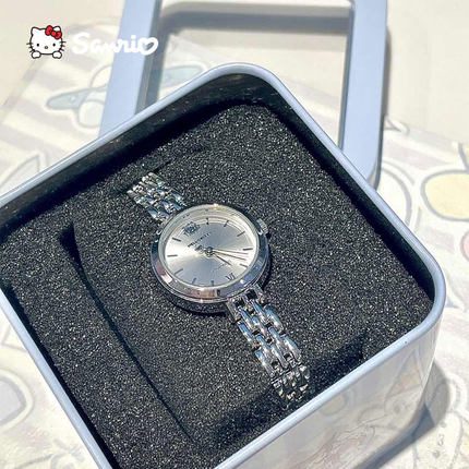 HelloKitty正版 凯蒂猫手表女款学生小众轻奢女生石英表闺蜜礼物