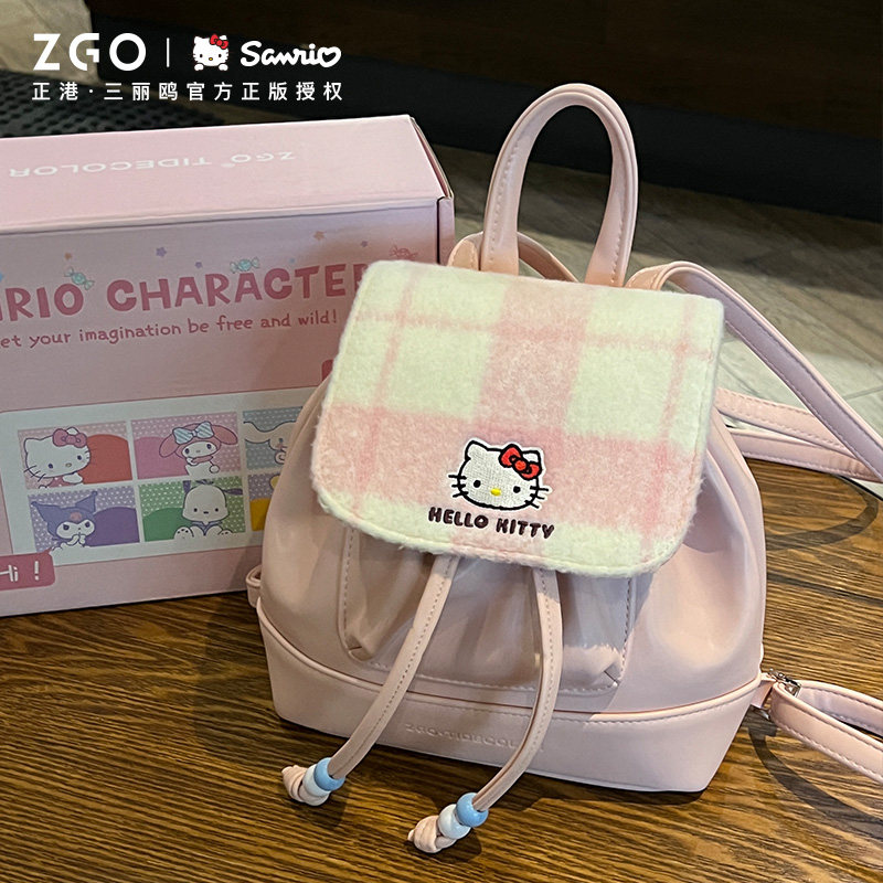 HelloKitty正版凯蒂猫双肩包包女图片
