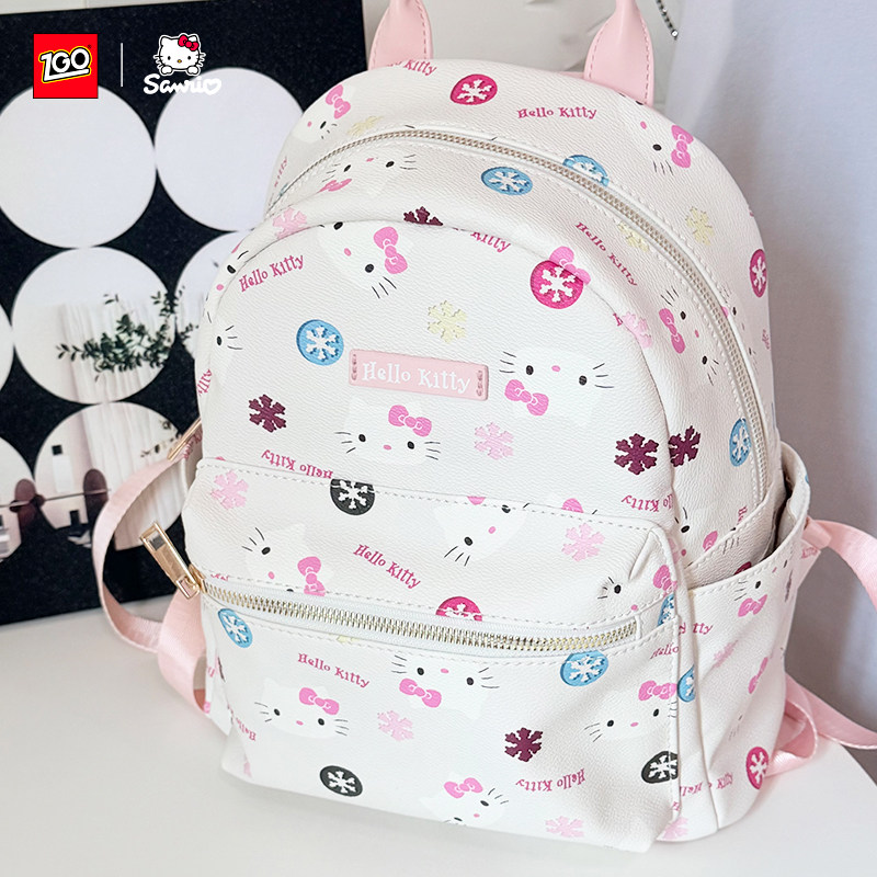 Hellokitty联名大容量女生双肩包图片