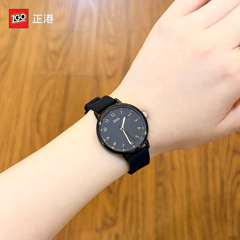 正港复古小方块手表女款 初高中学生电子表男生只看时间生日礼物图片