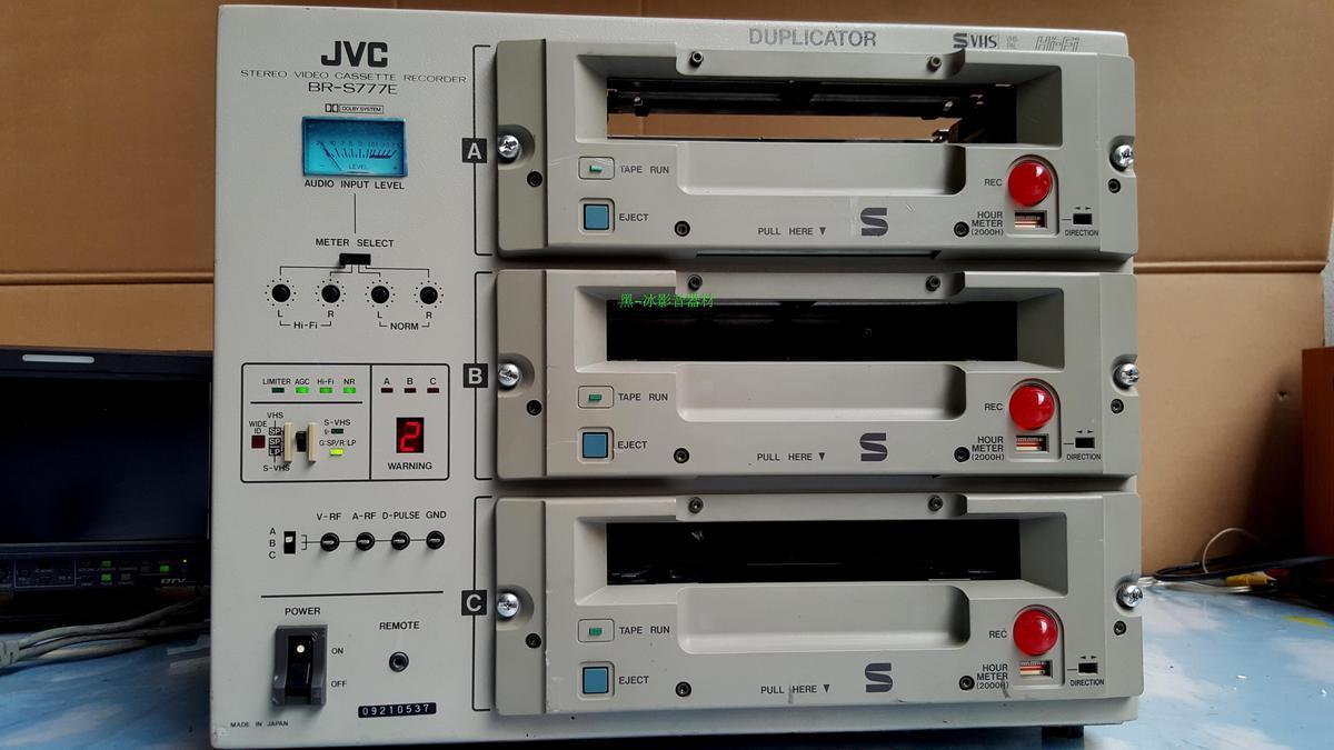jvc录像机svhs立体声HiFi设备