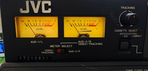 JVC杰伟世SVHS录像编辑机BR-S822DXE支持svhsC库存录像机烧友首选