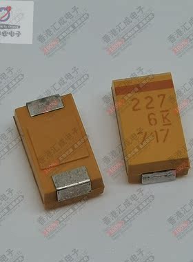 T520B227M006ATE025 D/7343 220UF 227M 6.3V 贴片钽电容 原装