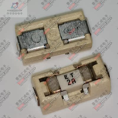 0154002.DRT T2A 125V LF1808 慢断带支座方形端块贴片保险丝原装