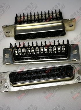 2-745495-0  D-SUB RCPT 25POS IDC连接器 全新原装