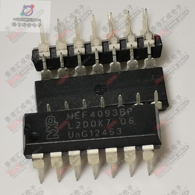 HEF4093BP HEF4093B HEF4093 DIP14 全新原装
