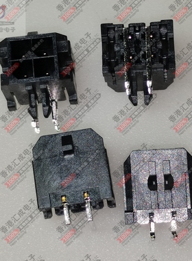 043045-0400 0430450400 3.0MM 4P 2X2P 双排插座弯针连接器 原装