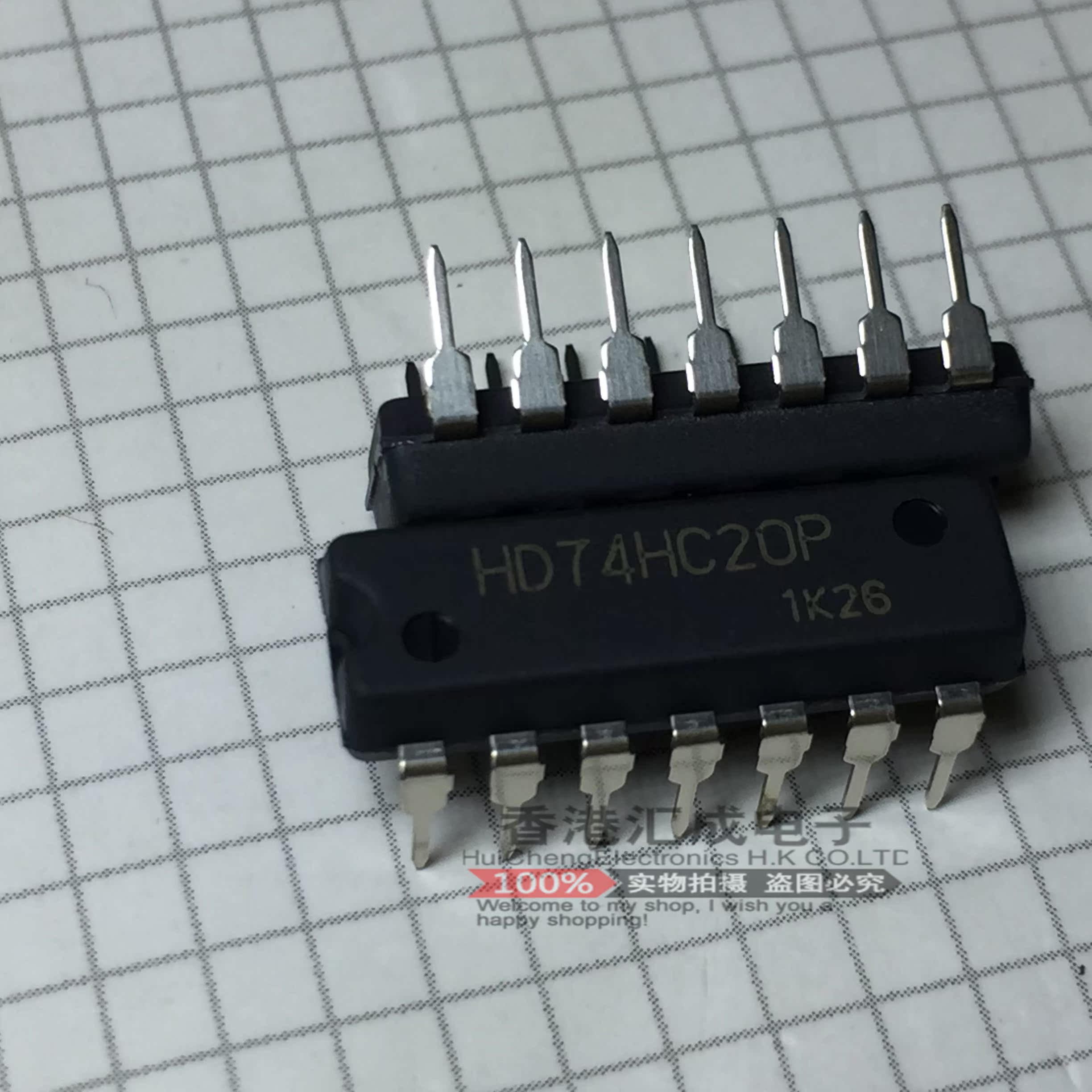 HD74HC20P HD74HC20 74HC20 DIP14 全新原装