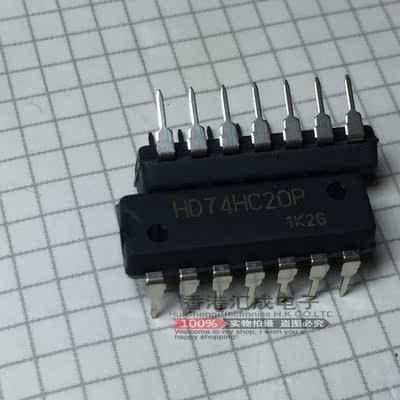 HD74HC20P HD74HC20 74HC20 DIP14 全新原装