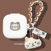 Arc耳机壳可爱猫咪一体式 华为FreeArc耳机套适用HUAWEI华为FreeArc开放式 蓝牙耳机保护壳华为Free 硅胶软壳
