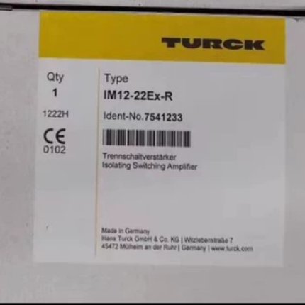 图尔克安全栅IM12-22Ex-R/24VDC,美国ES-FA-11AA 02628  全新议价