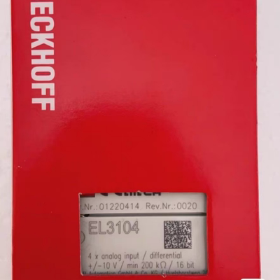 倍福EL3104全新现货德国顺丰包邮