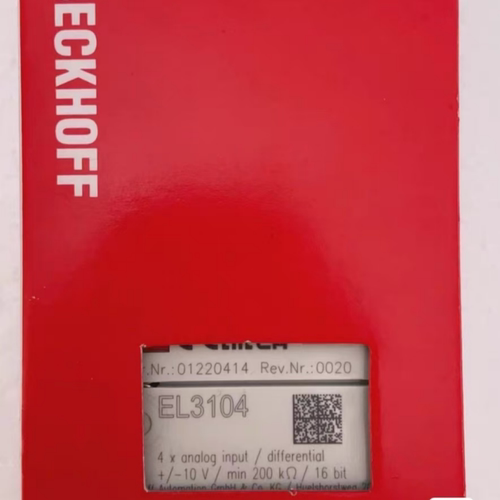 倍福EL3104全新现货德国顺丰包邮