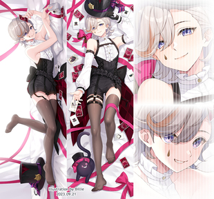 原神林尼抱枕原创高清等身抱枕靠枕正反双面枕套五种面料任意选择