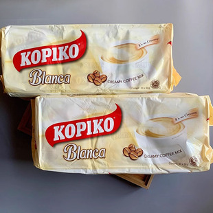 印尼原装进口速溶白咖啡KOPIKO可比可布兰卡奶香30g*30包