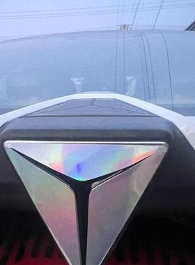 适用于深蓝G318标志贴L07S07黑色车标装饰贴SL03前后车标尾标