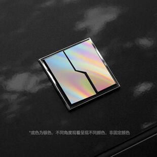 饰七彩镭射变色龙标志贴 领克01020305080900706Z20Z10标志贴改装