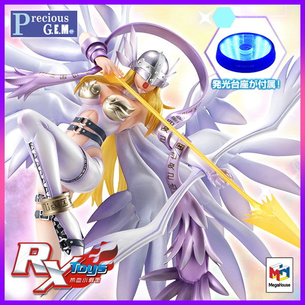 手办gem天使兽数码宝贝megahouse