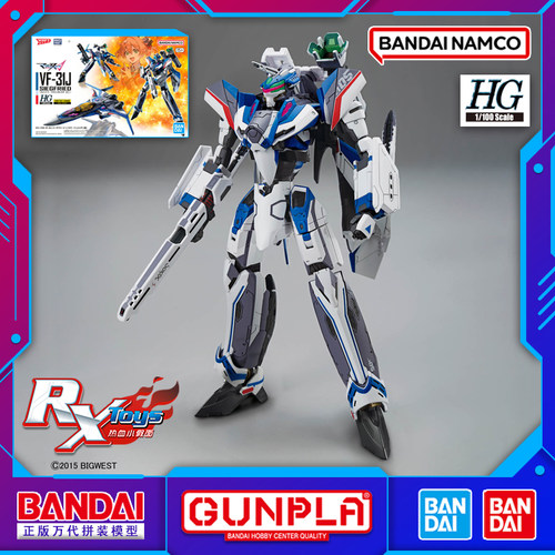 拼装模型HG超时空要塞疾风机战机