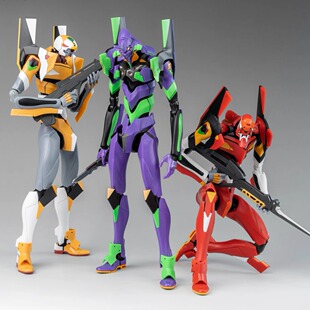 现货 YOLOPARK 新世纪福音战士 AMK EVA 01 初号机 拼装模型手办