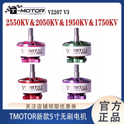 TMOTOR乘风V2207V3电机穿越机
