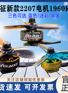 北征穿云系列 2207 1960KV电机 穿越机5寸竞速花飞迷彩渐变马达