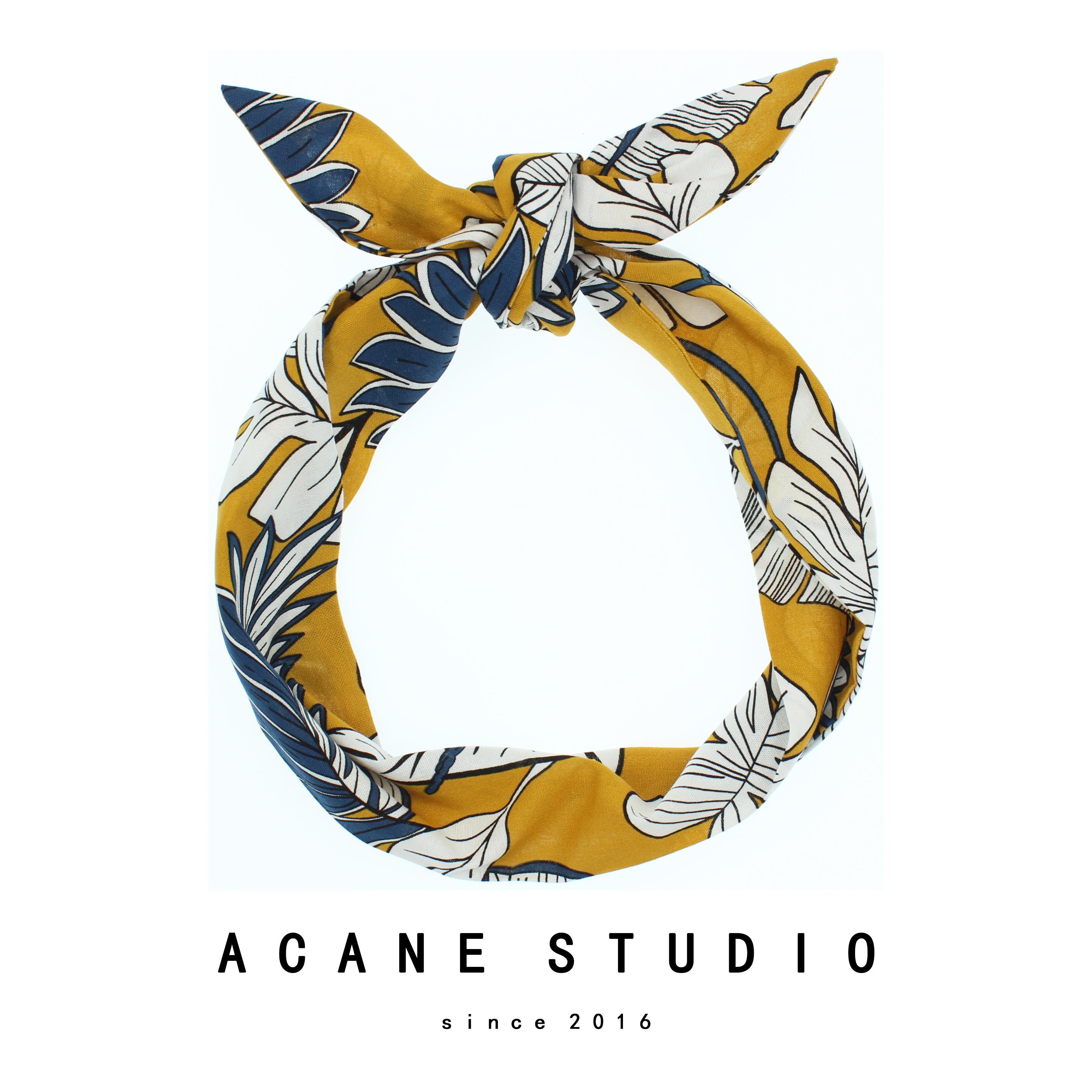 ACANE姜黄色树叶度假风文艺复古气质欧美超宽铁丝发带包头巾配饰,饰品/流行首饰/时尚饰品新,发饰,淘宝优惠券,粉丝福利购,淘宝优惠卷