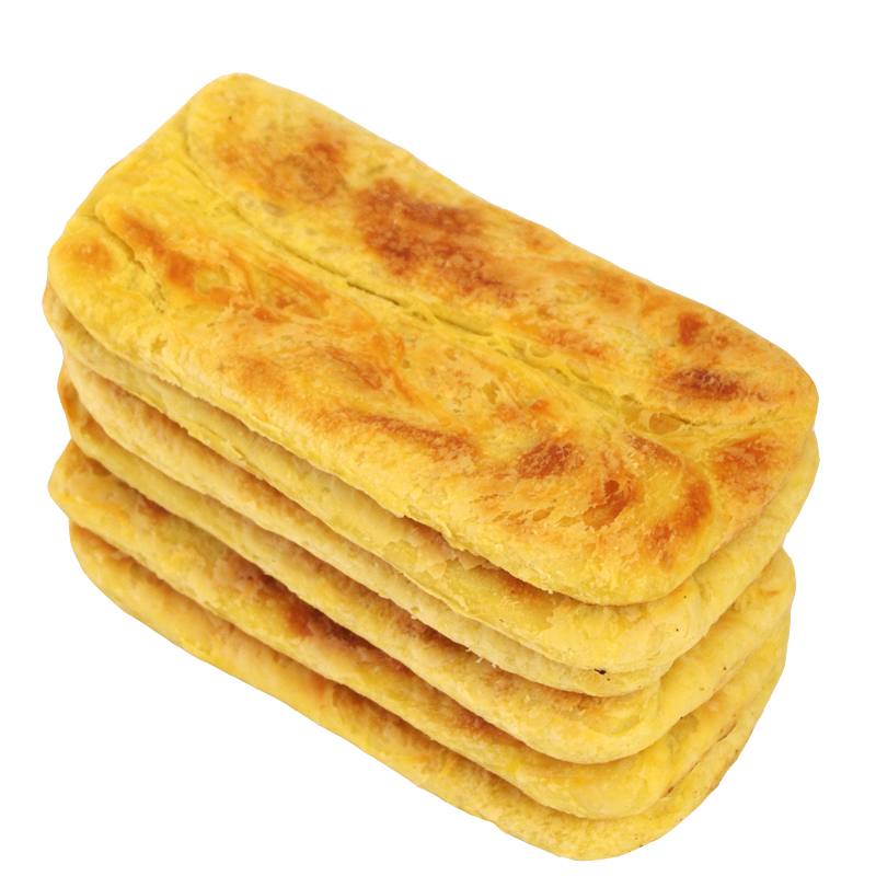 现烤锅魁金黄酥脆糕点袋装传统中式点心原平锅盔原平锅魁老味道