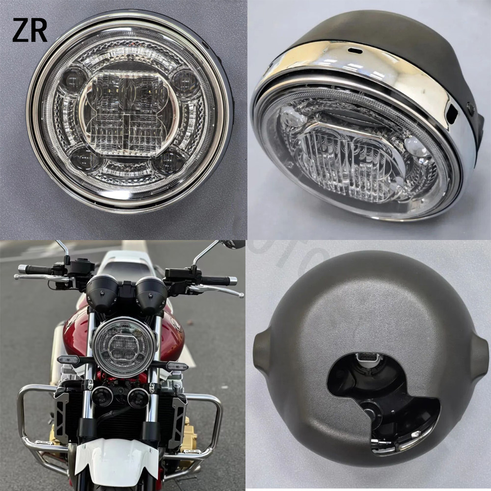 适用本田新款CB400 CB1300 CB1100Rs CB1100EX V6TDD前大灯照明灯