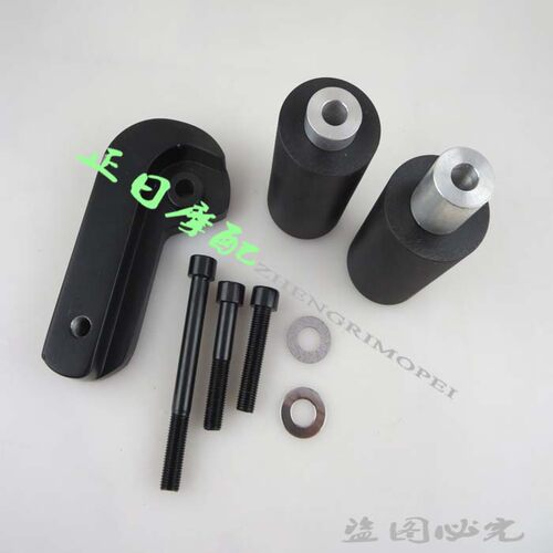 GSR600-750 06-10小R中R K6 K8发动机保护胶PK胶防摔胶防摔球棒