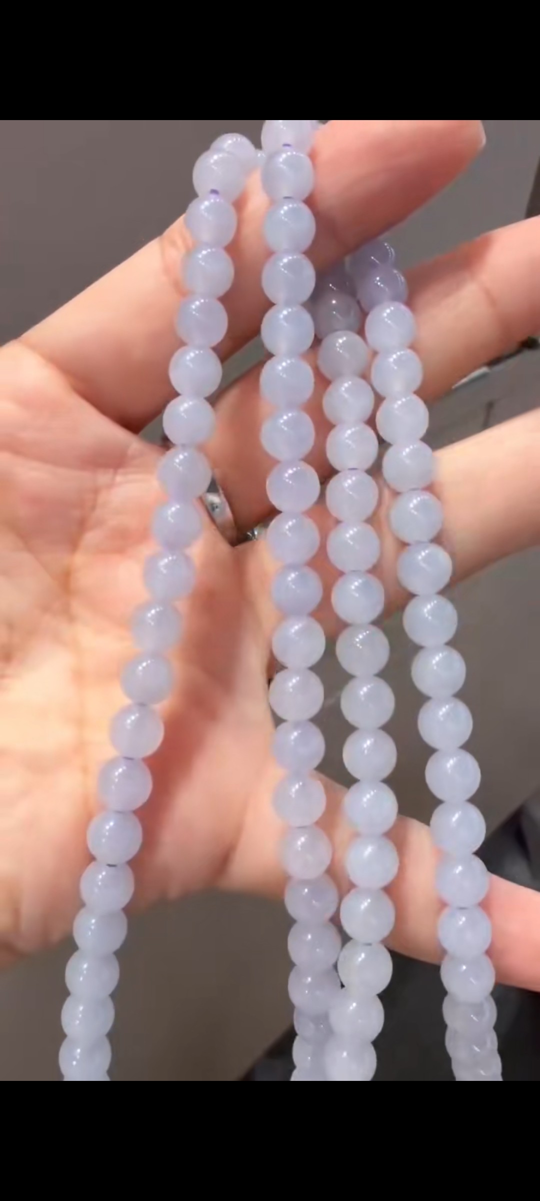 翡翠紫罗兰手链项链