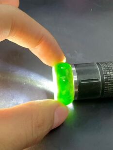 翡翠墨翠指环 圈口18mm