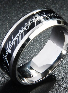 韩版戒指鹰爪钛钢饰品潮男指环个性男士夜店青少年发型师霸气戒指