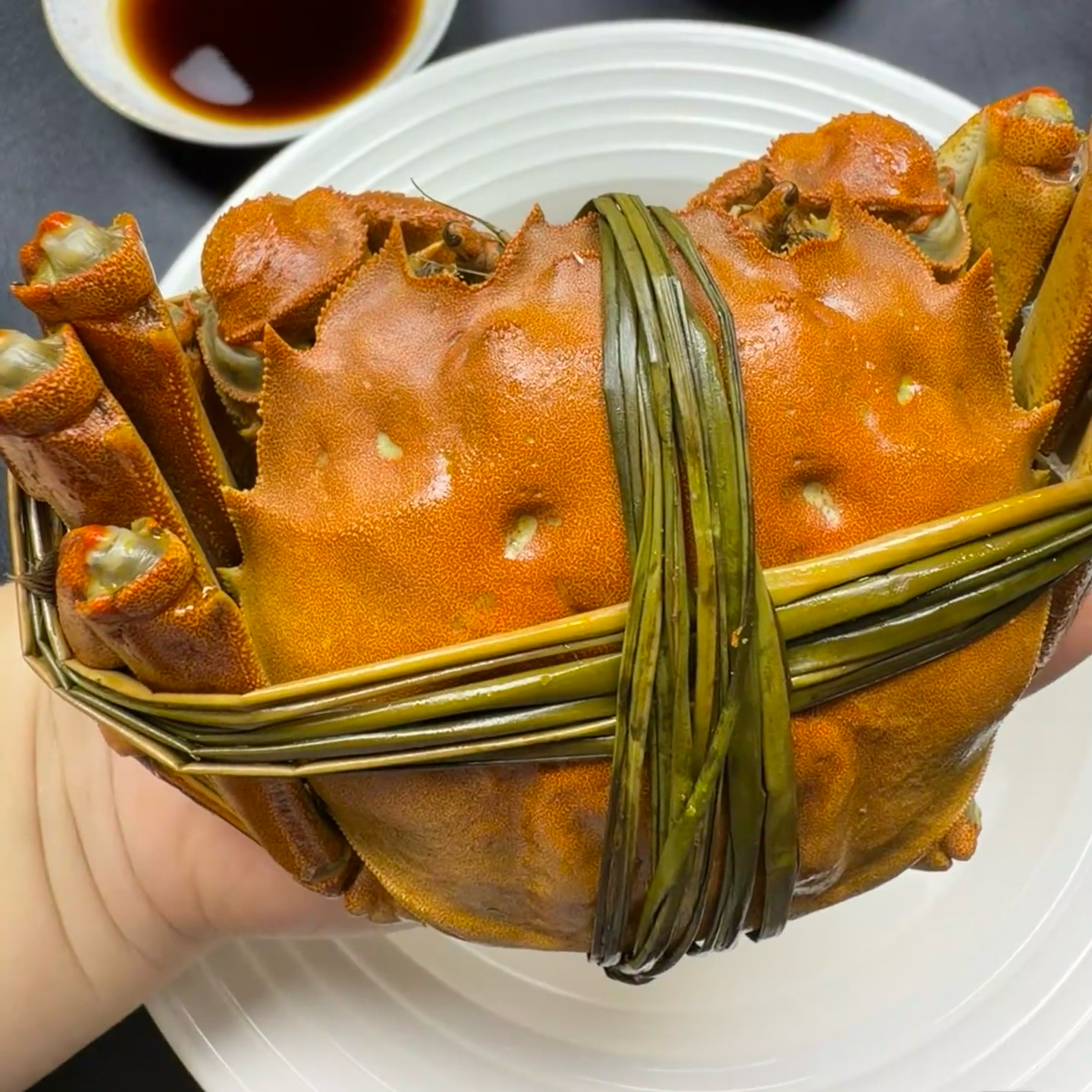 【精品公母】鲜活大闸蟹母3.8-4.2两公4.8-5.2两顺丰包邮