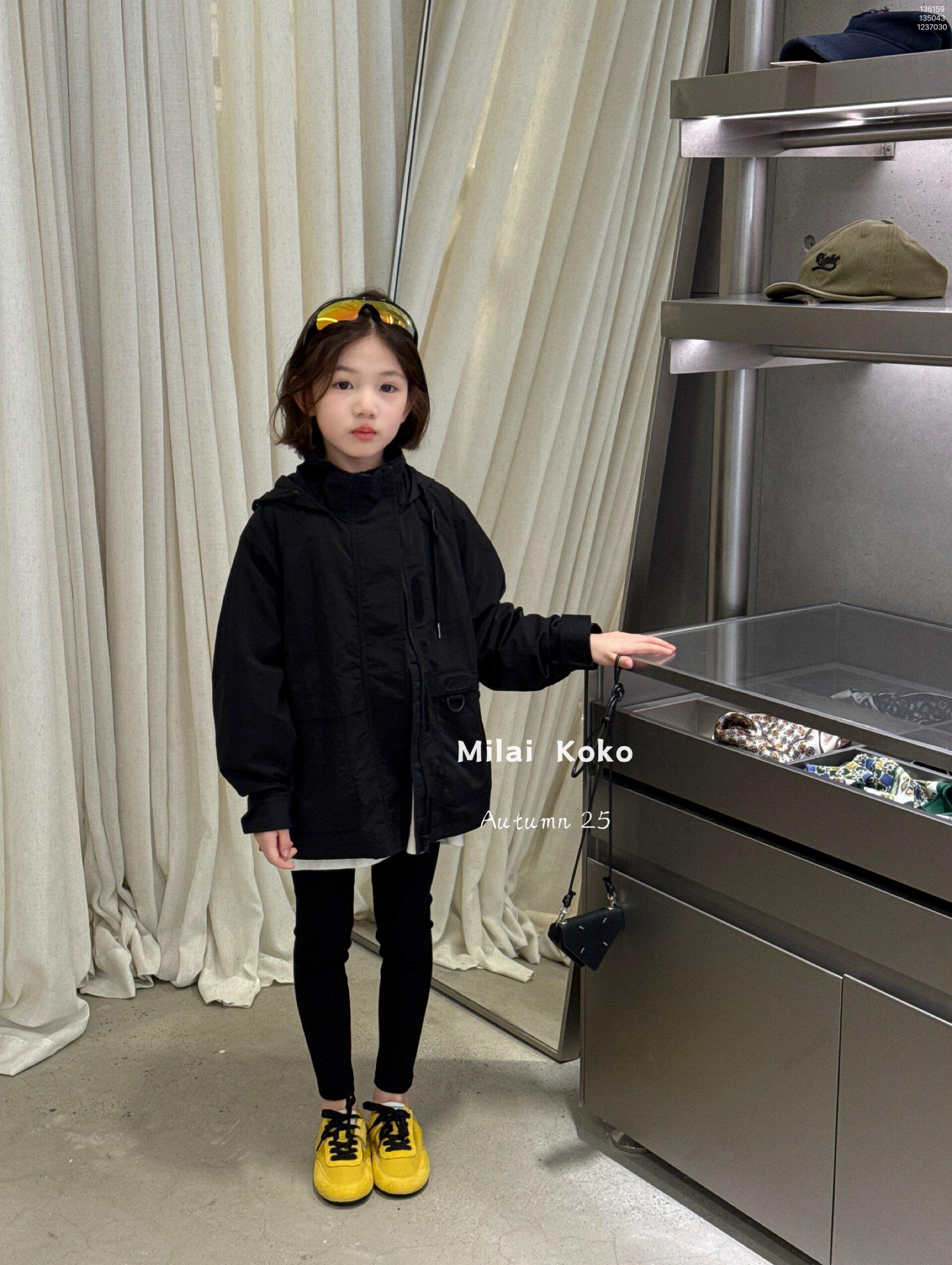 2025新款潮流百搭男女童外套冲锋衣春秋季韩国童装潮牌大