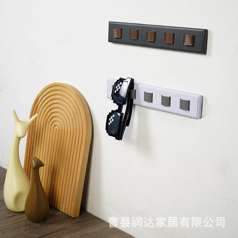 现货木制太阳镜收纳架家居壁挂式展示架木制墙壁挂眼镜支架