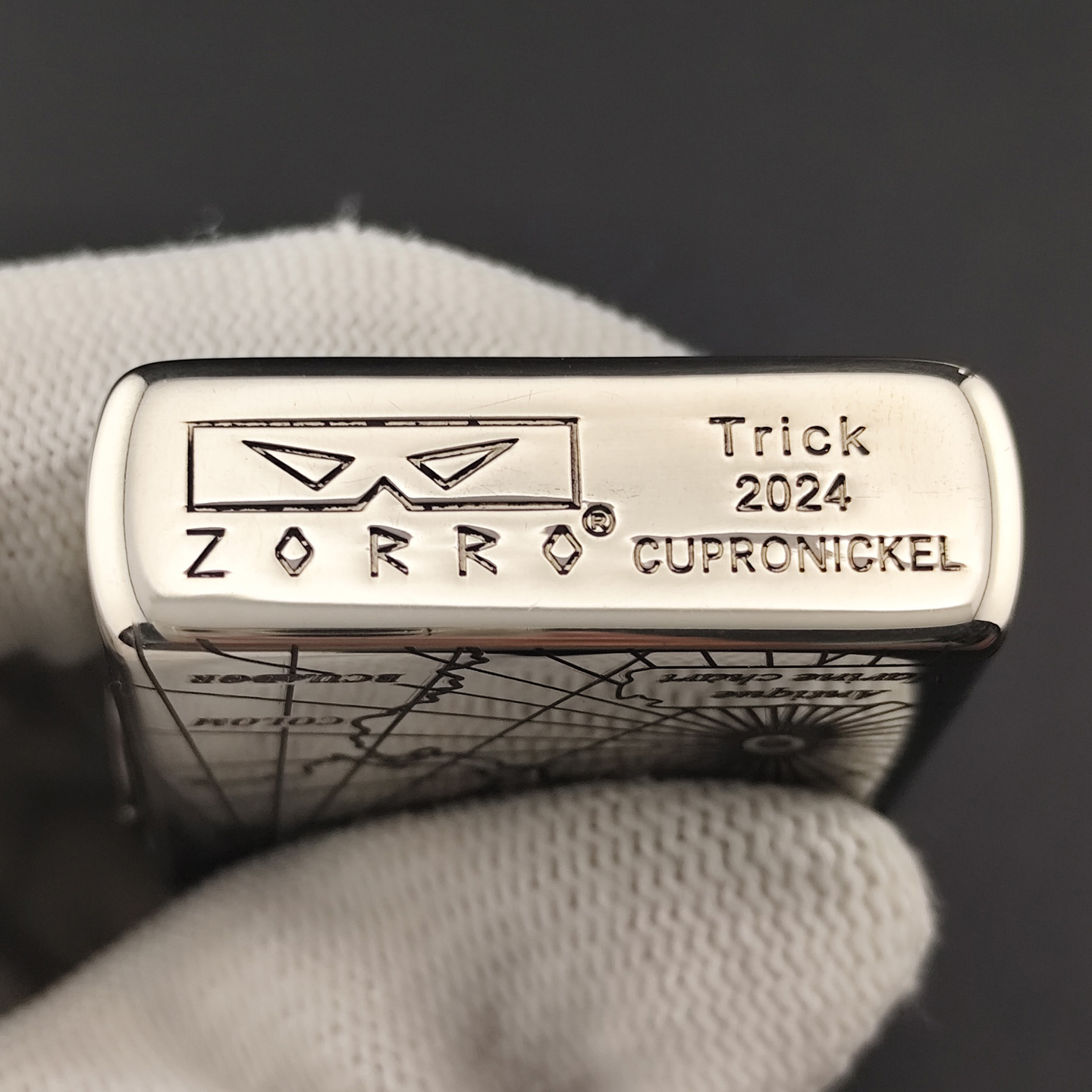 佐罗白铜T机煤油打火机二代Trick升级外铰链玩酷双铰链加强更牢固