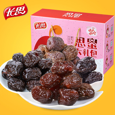 长思思蜜零食大礼包枣送1900g