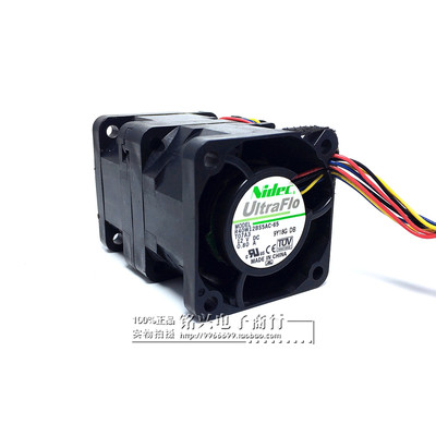 Nidec 4056 R40W12BS5AC-65 12V DC0.80A FAN-0086L4连体 风扇