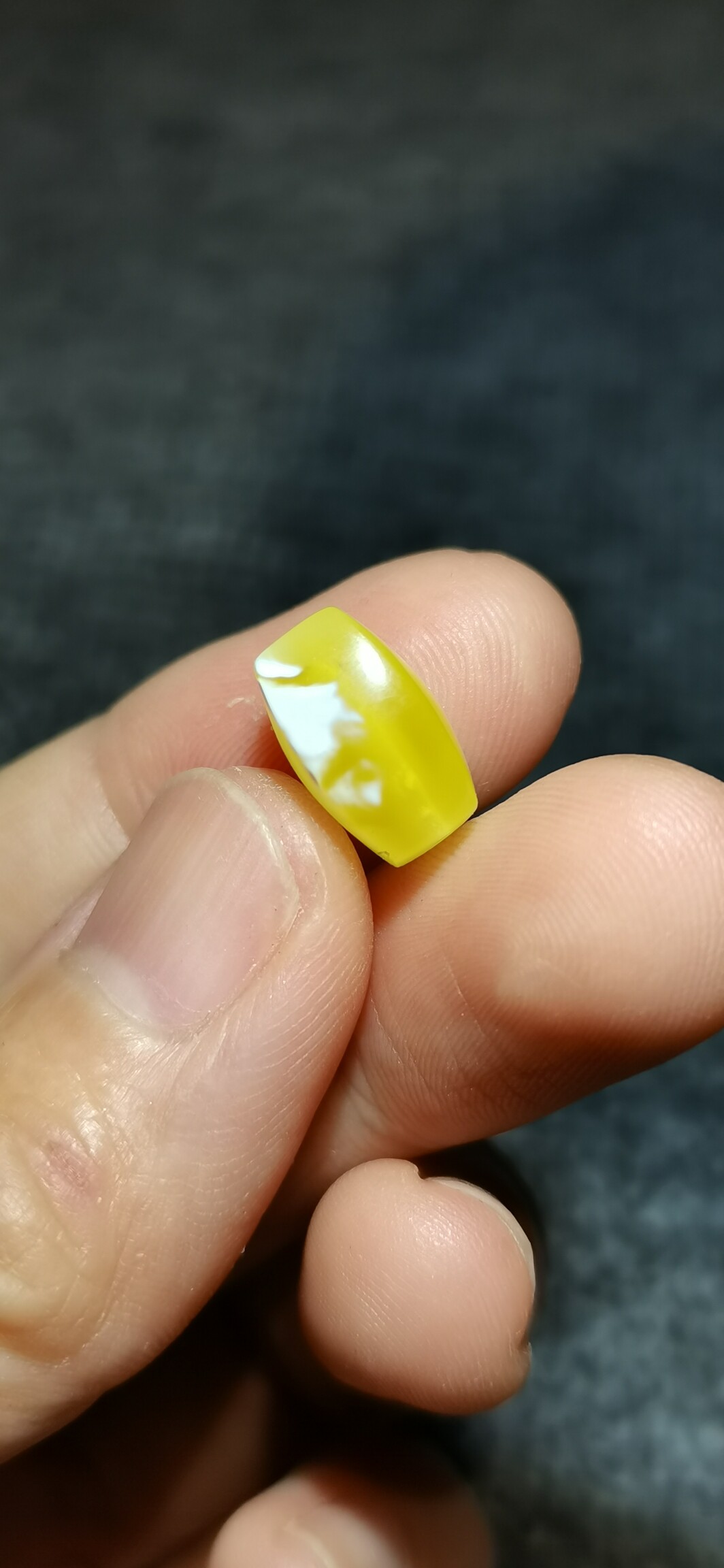 天然原矿蜜蜡白花妖孽单珠四棱手工平安扣饼子墩子配珠隔珠公主扣